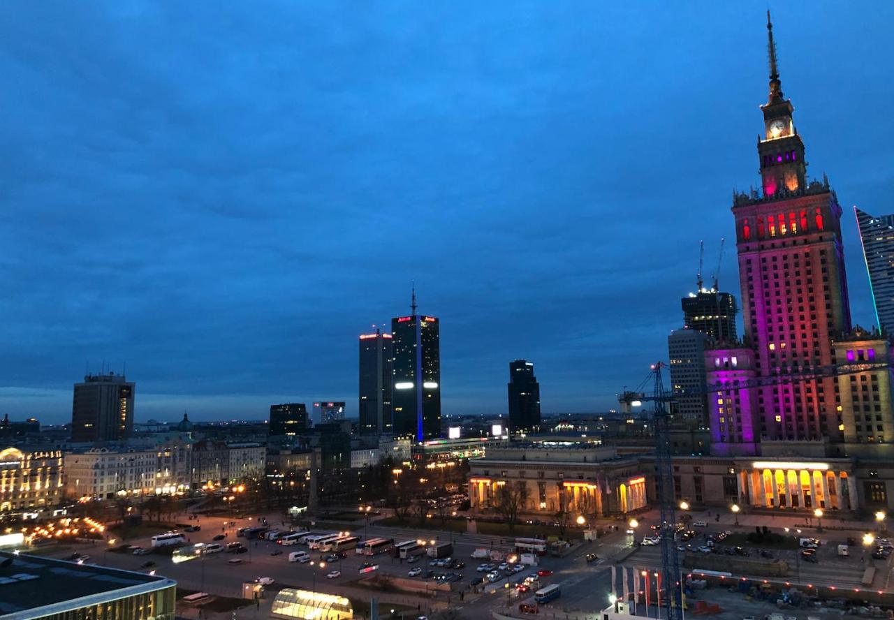 Palm Aparts Warsaw City View Eksteriør billede